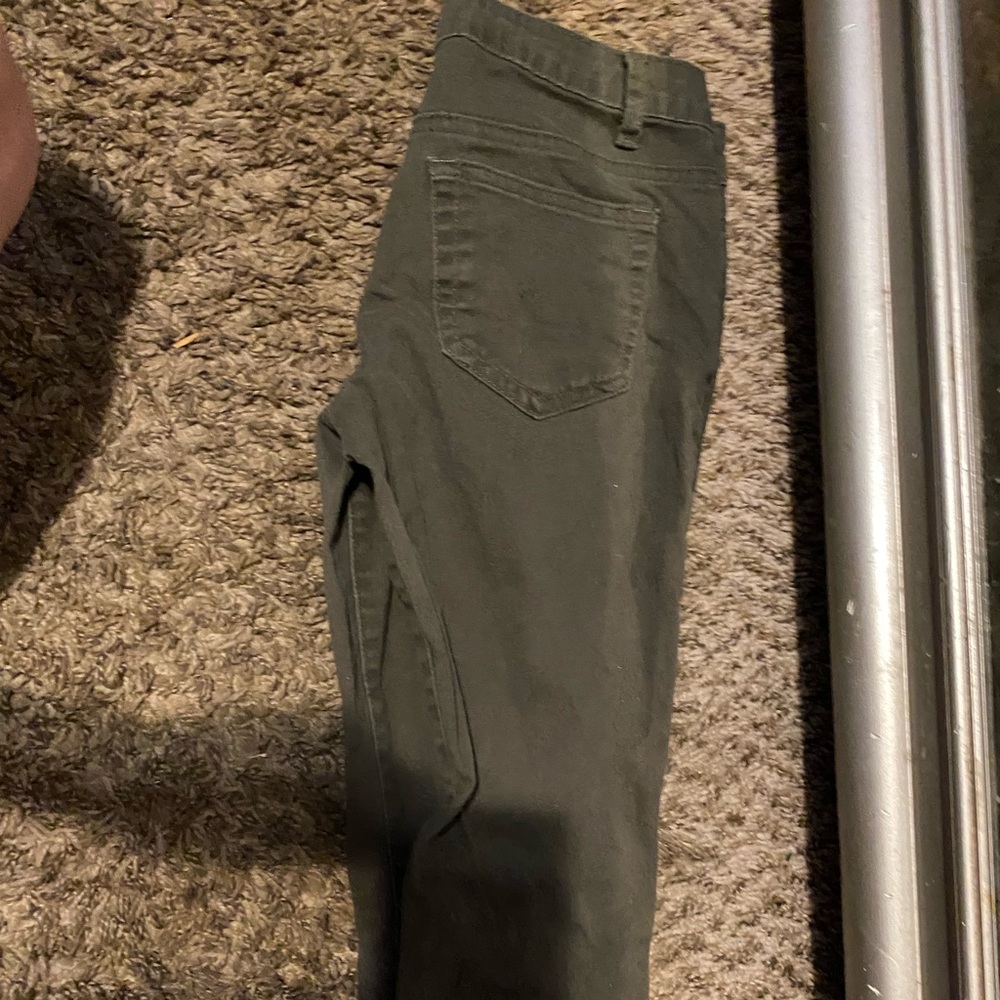 Dark green pants size 1/2 comfy